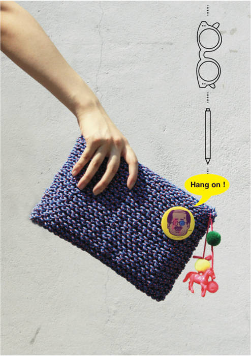 Rope knitting bag series., Knitster Knitster