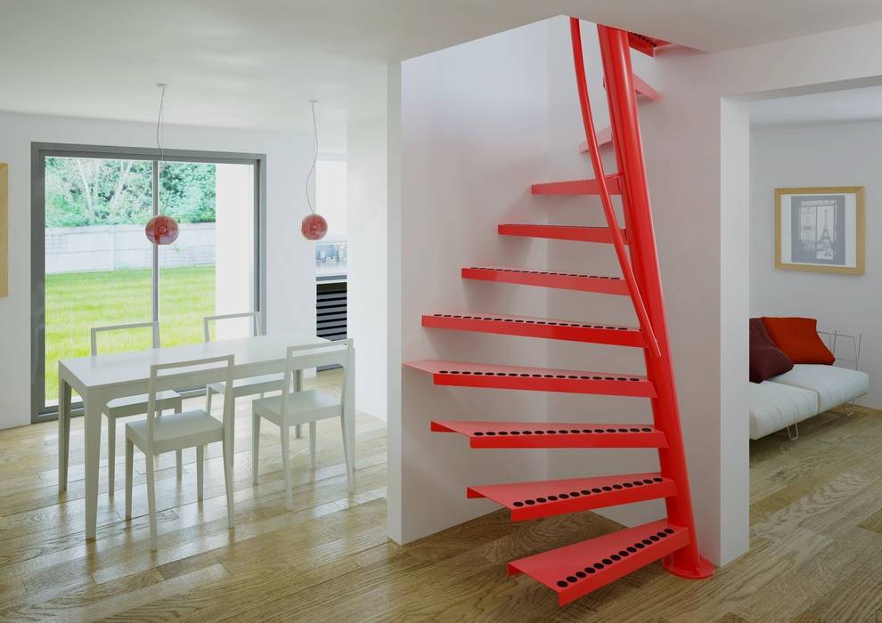 1m2 by EeStairs® - Space Saving Staircase, EeStairs | Stairs and balustrades EeStairs | Stairs and balustrades درج سلالم