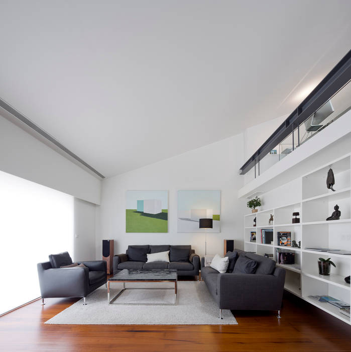 Apartamento na Lapa, RRJ Arquitectos RRJ Arquitectos Modern living room