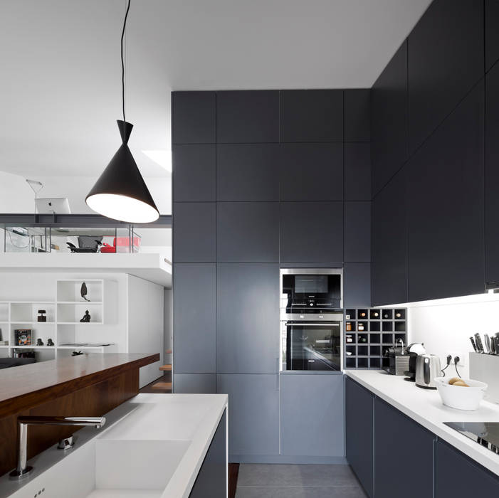 Apartamento na Lapa, RRJ Arquitectos RRJ Arquitectos Cucina moderna