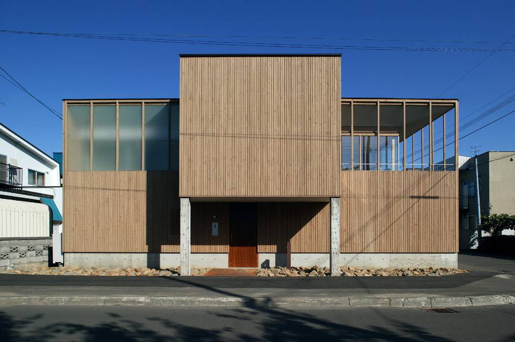 新川の家, キタウラ設計室 キタウラ設計室 Eclectic style houses