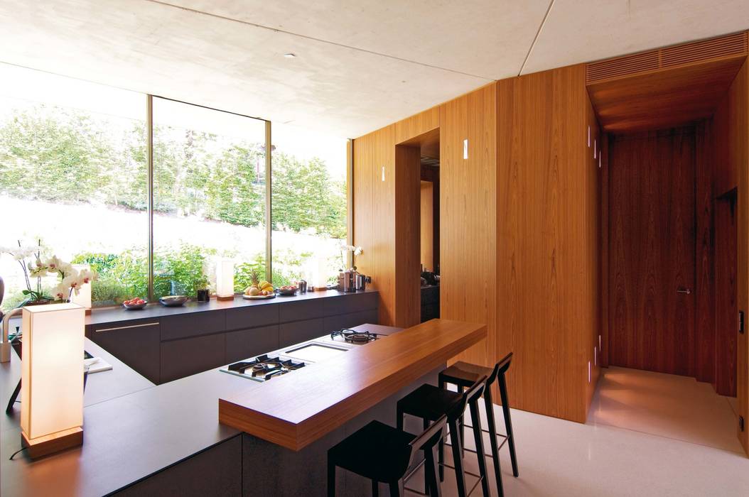 Privat Haus St. Gilgen, Austria, SilvestrinDesign SilvestrinDesign Cocinas modernas