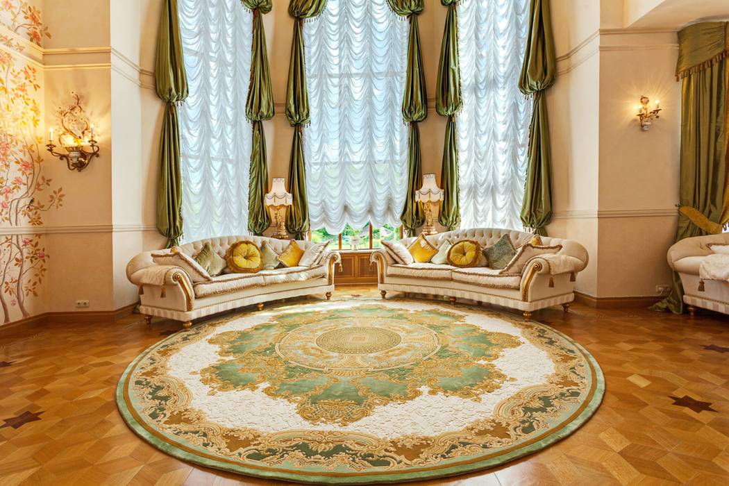 Гостиная загородного дома, Authors carpets "Palazzo Design" Authors carpets 'Palazzo Design'
