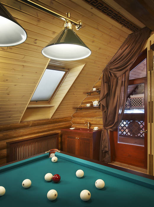 Архитектурная студия 'солнечный дом' wohnzimmer im landhausstil | homify