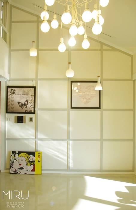 스튜디오와 주거공간의 만남, 미루디자인 미루디자인 Livings modernos: Ideas, imágenes y decoración