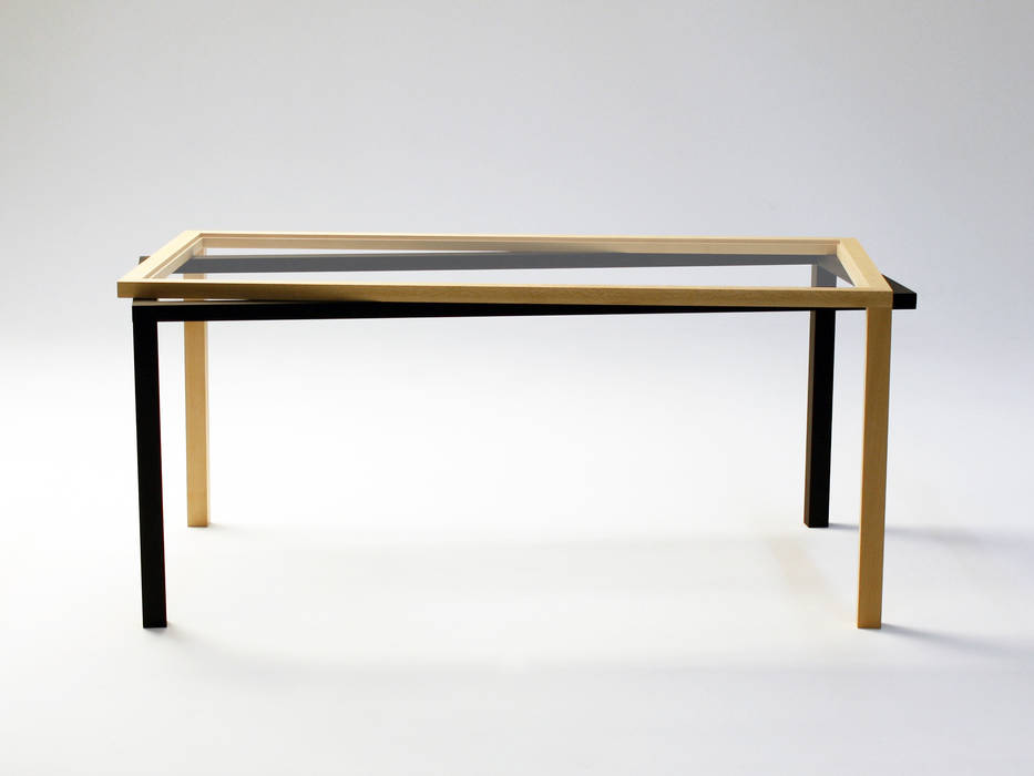 2Table YU MATSUDA DESIGN ミニマルデザインの ダイニング テーブル