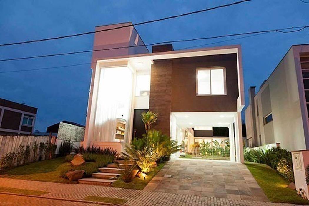 Casa AP+VP, ANDRÉ PACHECO ARQUITETURA ANDRÉ PACHECO ARQUITETURA Casas modernas