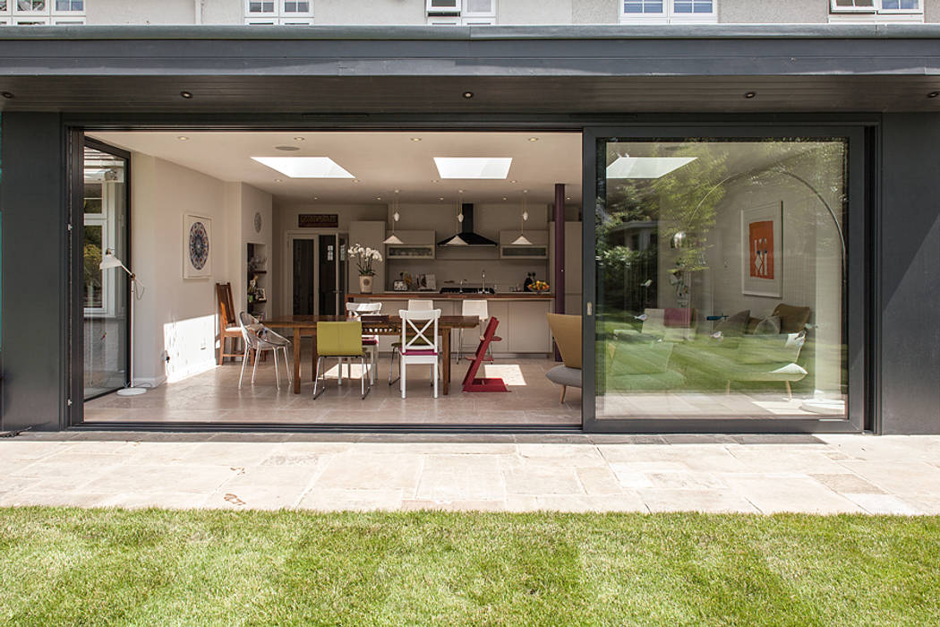 Rear Extension Nic Antony Architects Ltd Casas de estilo moderno