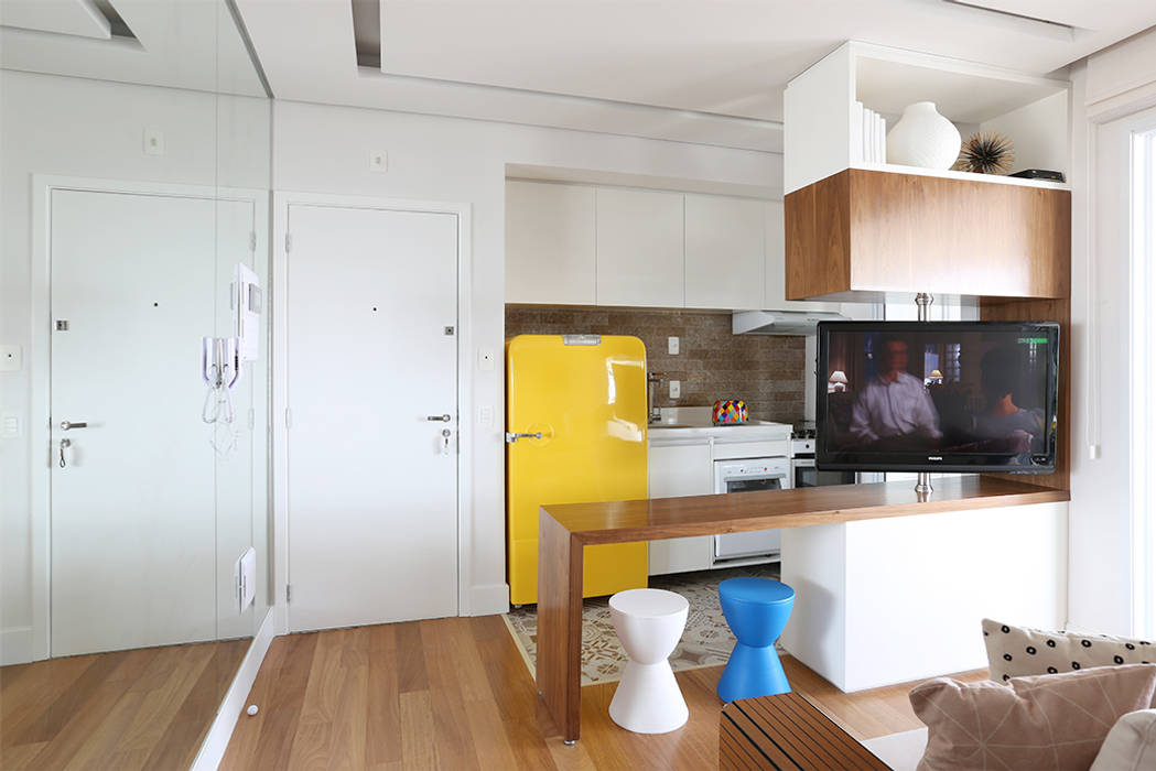 Apartamento LD Cozinhas ecléticas por Duda Senna Arquitetura e Decoração Eclético