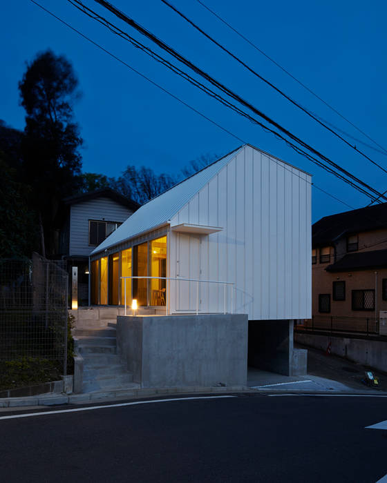 あざみ野の家, 白砂孝洋建築設計事務所 白砂孝洋建築設計事務所 Minimalist houses