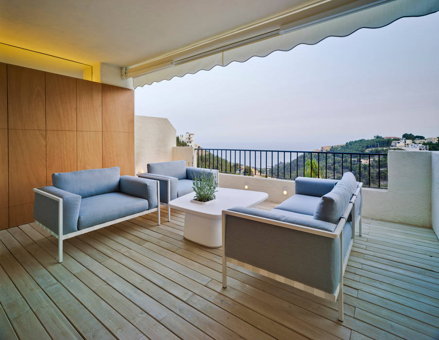 Casa Weston, WOHA arquitectura WOHA arquitectura Mediterranean style balcony, veranda & terrace