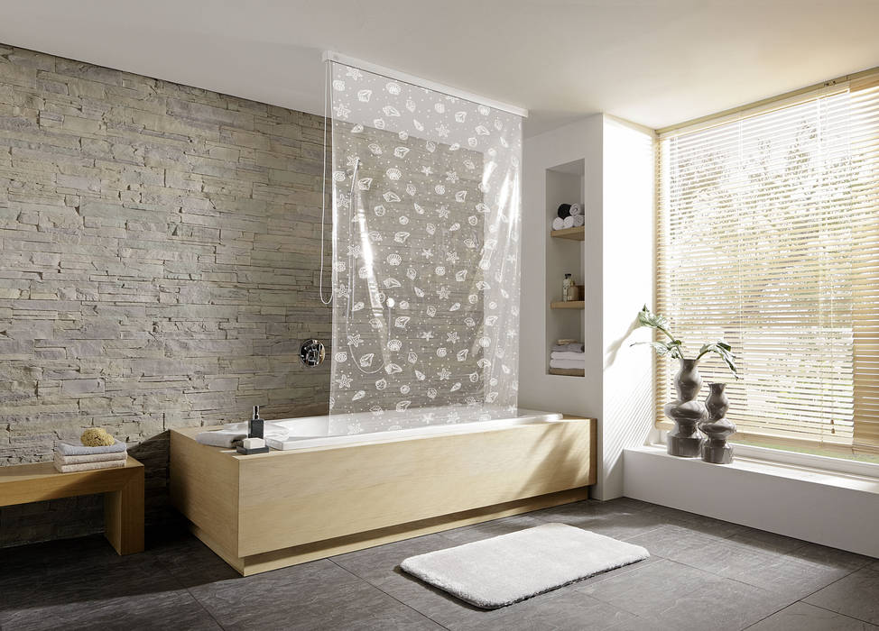 Bien commencer la journée !, Salle de Bains Déco.com Salle de Bains Déco.com Baños de estilo ecléctico Plástico Bañeras y duchas