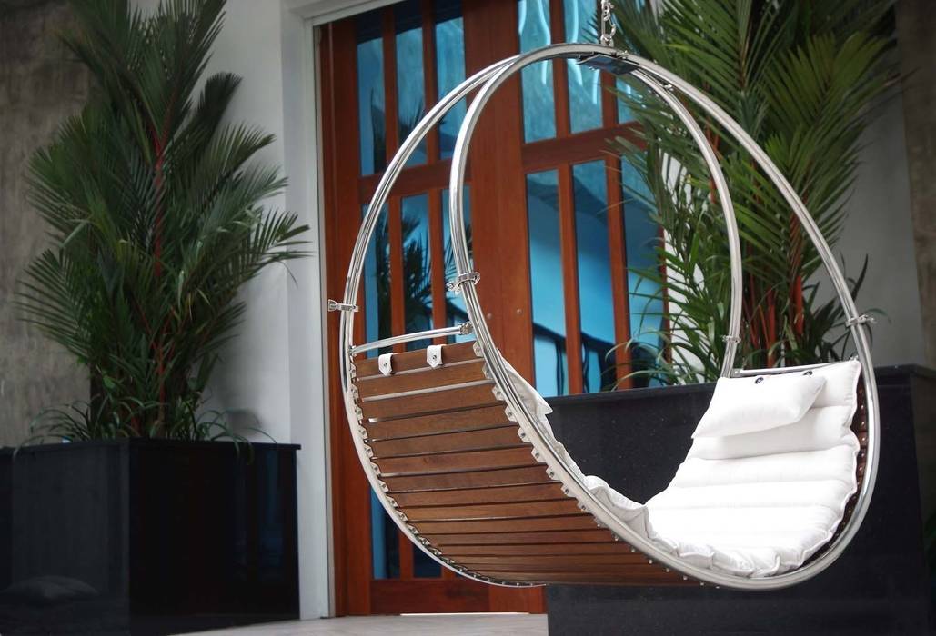 Duality Trinity hammocks Eclectic style balcony, veranda & terrace Wood Wood effect Furniture