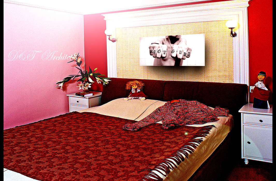 "Польза-прочность-красота", D&T Architects D&T Architects Eclectic style bedroom