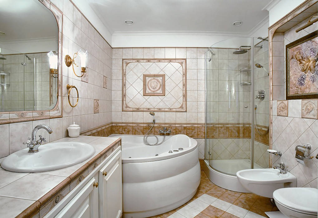 Цвета чайной розы, D&T Architects D&T Architects Classic style bathroom