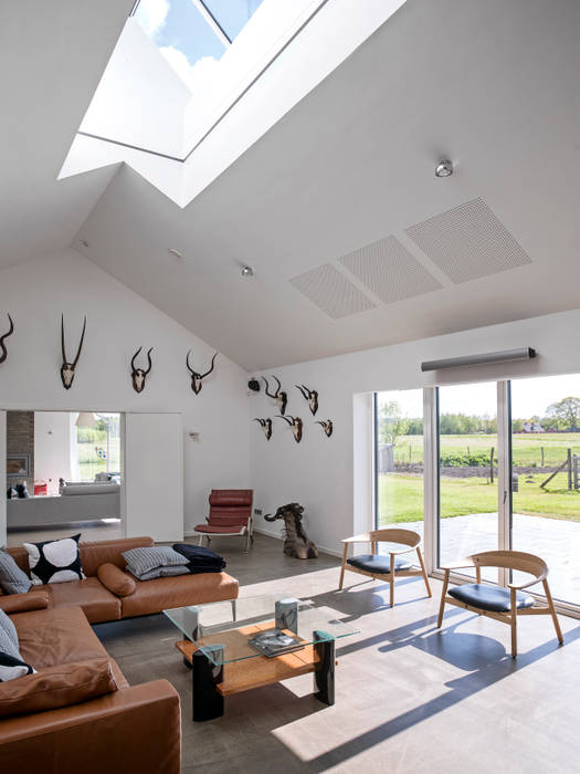 Villa G C.F. Møller Architects Skylights Wood Wood effect