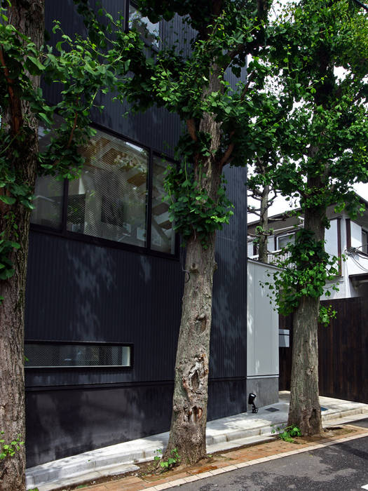 TOKYO TREE HOUSE, アトリエハコ建築設計事務所／atelier HAKO architects: アトリエハコ建築設計事務所／atelier HAKO architectsが手掛けた現代のです。,モダン