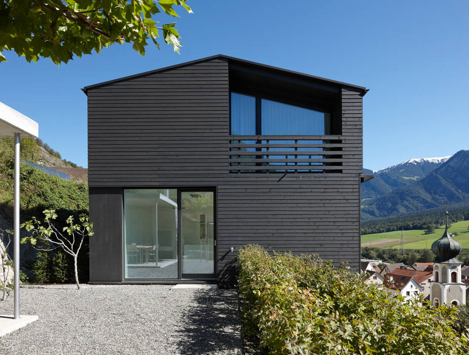 Einfamilienhaus Halde mit Atelier, Albertin Partner Albertin Partner Modern houses