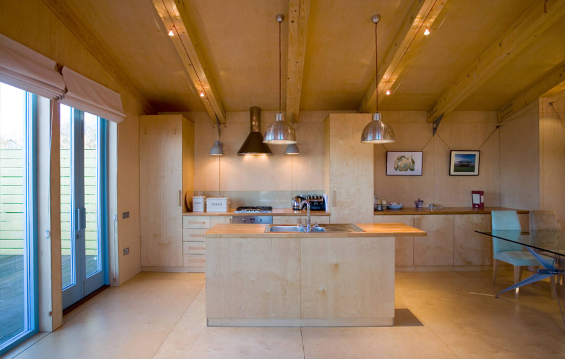 Jago House, The Manser Practice Architects + Designers The Manser Practice Architects + Designers Modern Kitchen