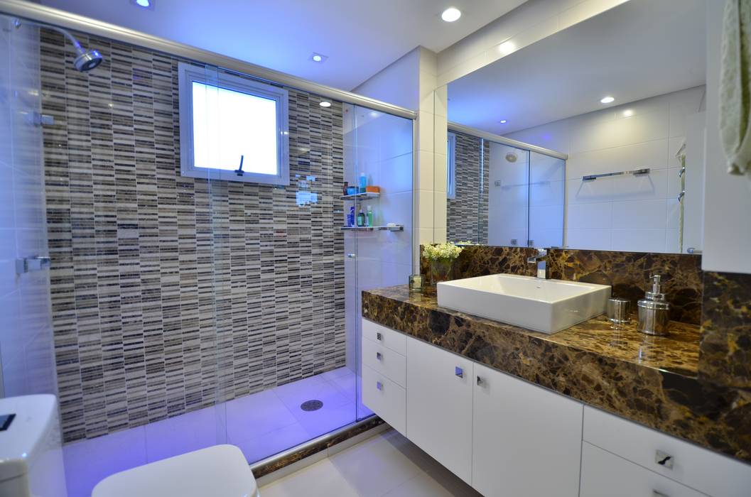 Cobertura Duplex, Mais que arquitetar Mais que arquitetar Banheiros modernos