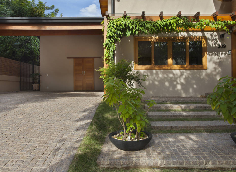 Residência Vale do Itamaracá, Cria Arquitetura Cria Arquitetura Rustic style houses