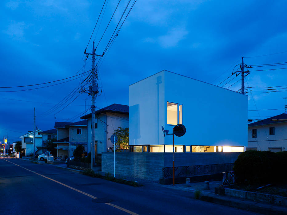 家族の家, 小野里信建築アトリエ 小野里信建築アトリエ Modern home