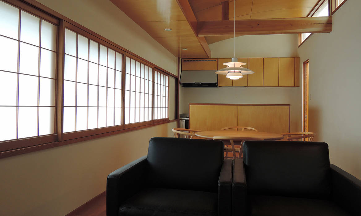 菊川の家, 堀内総合計画事務所 堀内総合計画事務所 オリジナルデザインの リビング