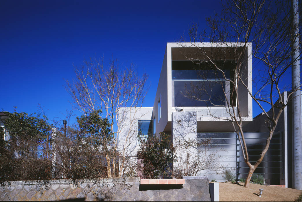 FACADE | 百日紅の家 | RC造高級注文住宅 Ｍアーキテクツ｜高級邸宅 豪邸 注文住宅 別荘建築 LUXURY HOUSES | M-architects モダンな 家 高級注文住宅,高級邸宅,豪邸建築,別荘建築,デザイン住宅,建築設計事務所,Mアーキテクツ,M-architects,建築家,luxury houses