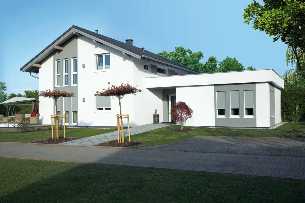ELK Living 153, ELK Fertighaus GmbH ELK Fertighaus GmbH Modern Houses