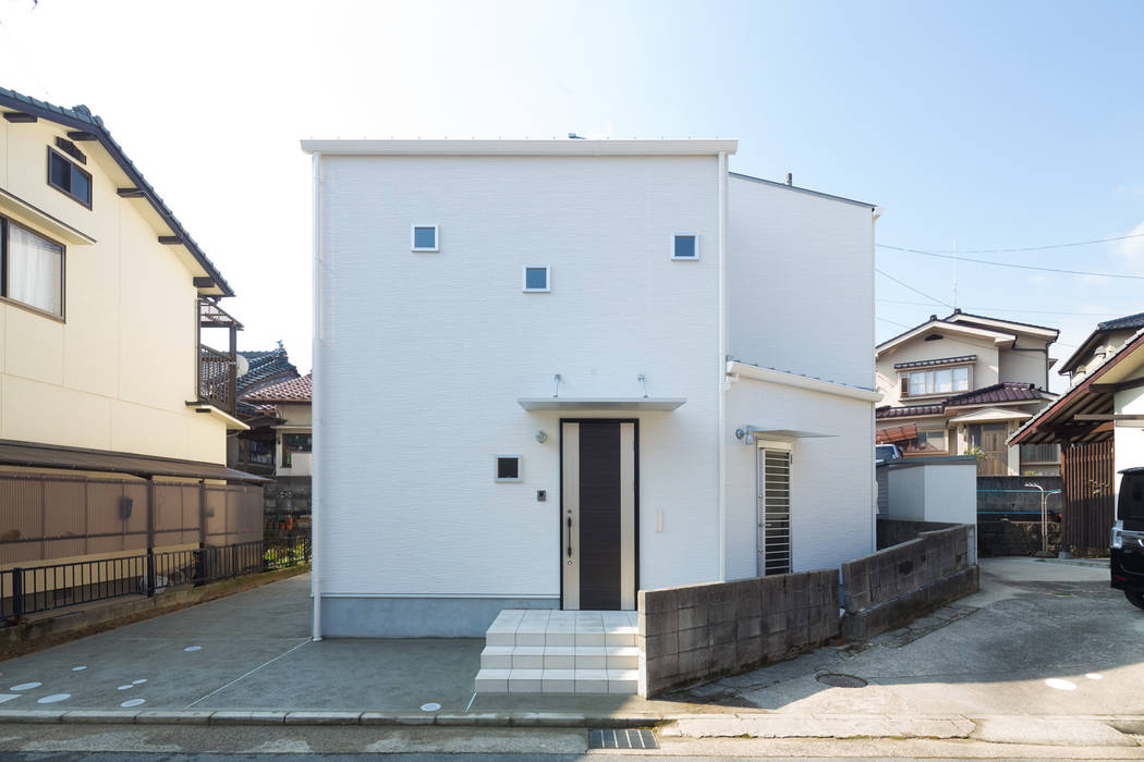 高取南の家, 株式会社かんくう建築デザイン 株式会社かんくう建築デザイン Modern houses