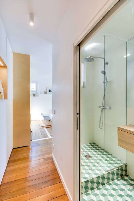 Appartement parisien Meero Salle de bain moderne