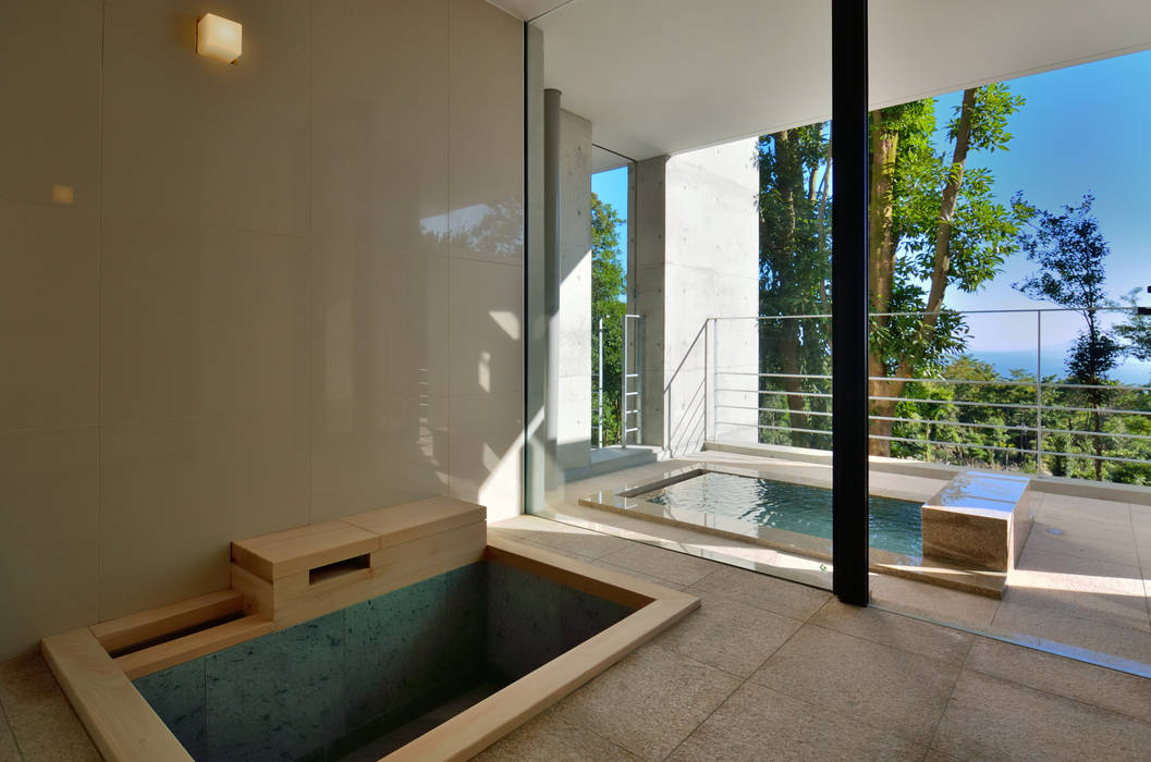 Modern Bathroom By アトリエ環 建築設計事務所 Modern Homify