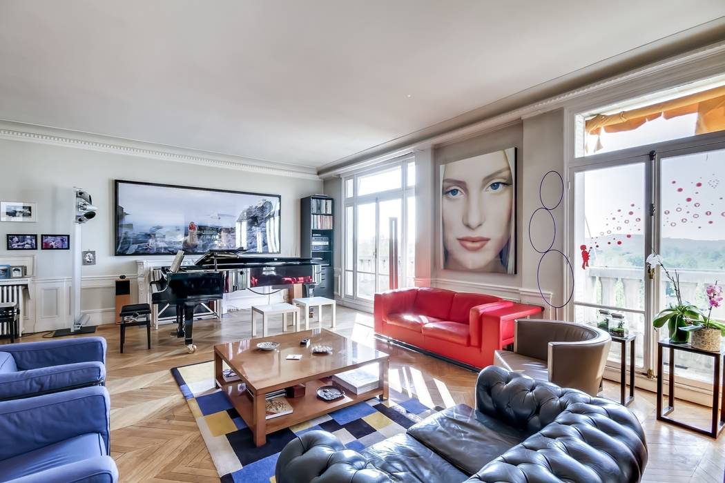 Appartement parisien Meero Salon moderne