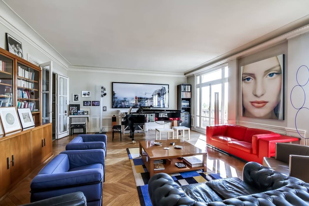 Appartement parisien Meero Salon moderne
