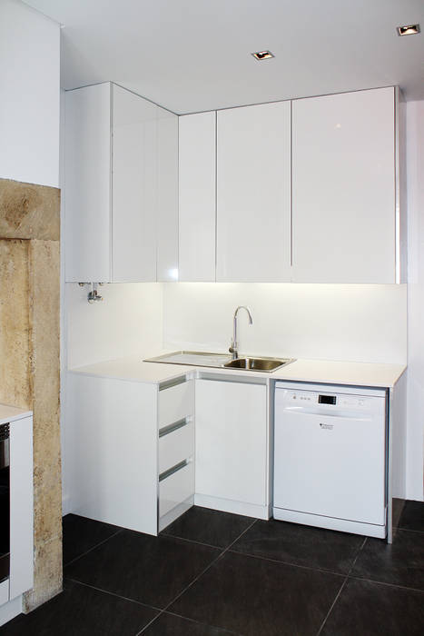 Apartamento em Lisboa , Archimais Archimais Cozinhas minimalistas