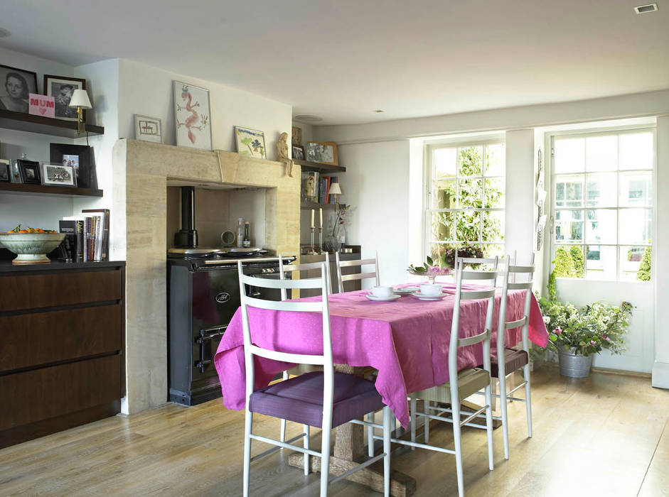 Dining Room, Richmond Place, London Concept Interior Design & Decoration Ltd Eclectic style dining room