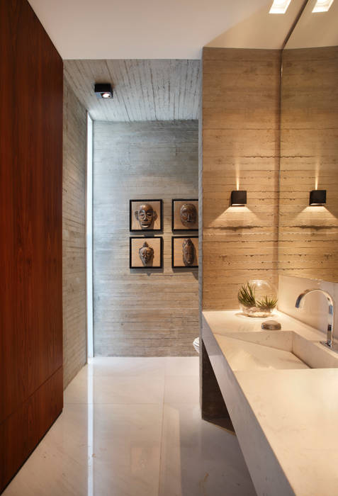 Residência RP Wimbledon, BC Arquitetos BC Arquitetos Modern bathroom