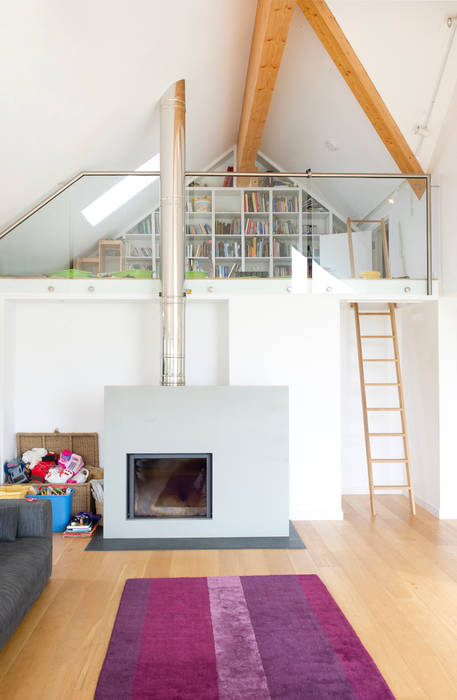 Contemporary Home, Bude, Cornwall homify Salones modernos