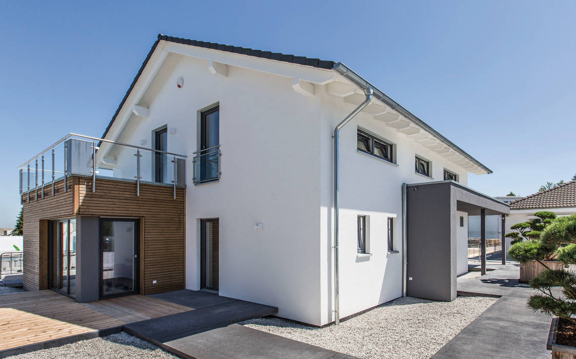 neues Musterhaus Simmern, massa haus GmbH massa haus GmbH Moderne Häuser