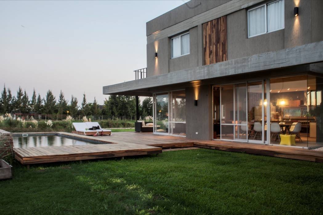 Casa MM FAARQ - Facundo Arana Arquitecto & asoc. Casas de estilo moderno