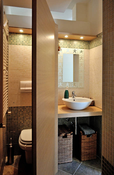 "Buongiorno" con vista Lago, Valtorta srl Valtorta srl Modern style bathrooms