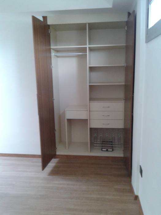 EDIFICIO ALQUIMIA, Muebles del angel Muebles del angel ห้องนอน Wardrobes & closets