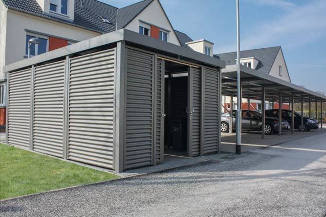 Schöne Carports mit tollem Design, ESB-Fertiggaragen und Carports ESB-Fertiggaragen und Carports Garage/shed