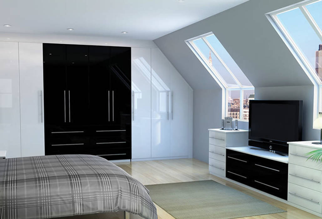 Belmont White Fitted Bedroom Furniture Modern By Chase