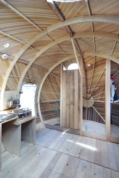 The Exbury Egg, PAD studio PAD studio 모던스타일 주방