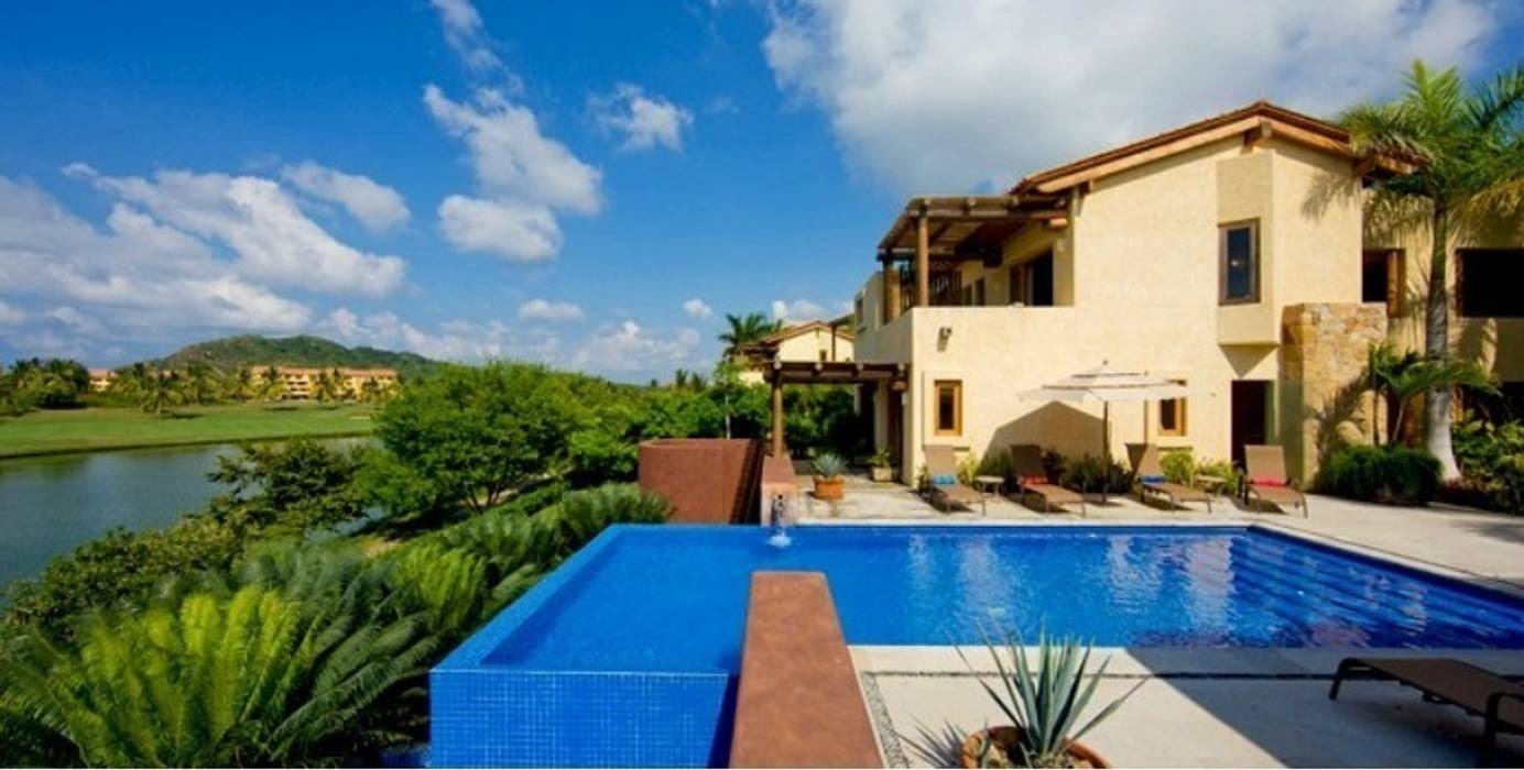 Casa Cariza, BR ARQUITECTOS BR ARQUITECTOS Tropical style pool