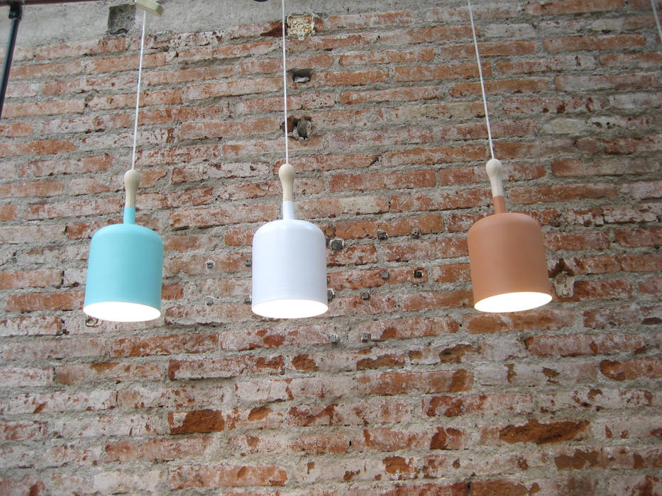 Tool Lamp Natural Urbano Casas modernas Artículos del hogar