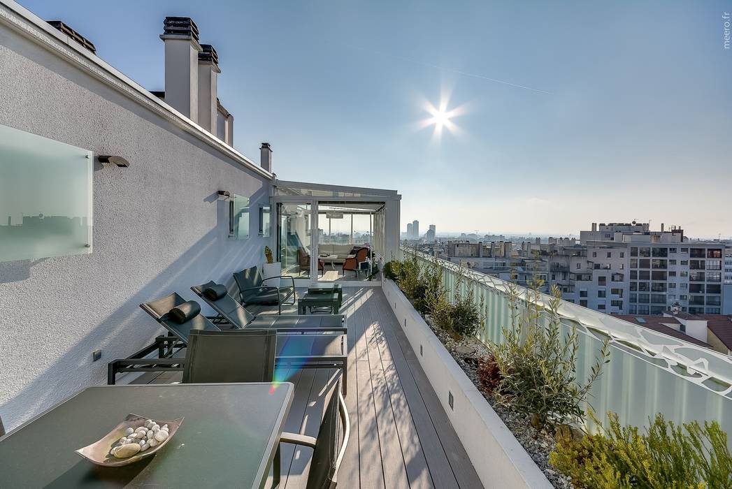 Loft à Paris, Meero Meero Тераса