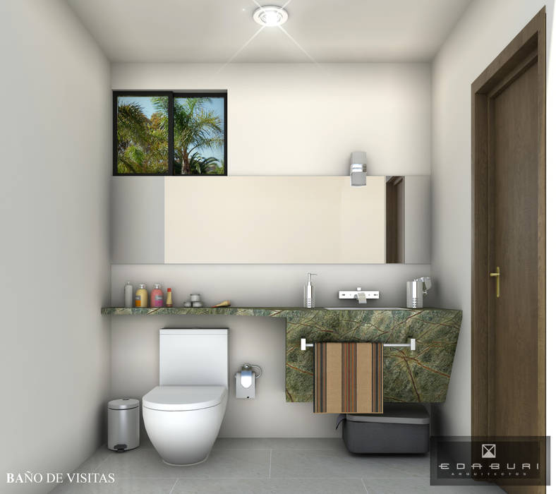 AMPARO, ANGOLO-grado arquitectónico ANGOLO-grado arquitectónico Modern bathroom