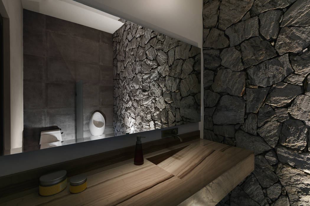 Remodelación Casa BR, Juan Luis Fernández Arquitecto Juan Luis Fernández Arquitecto ห้องน้ำ